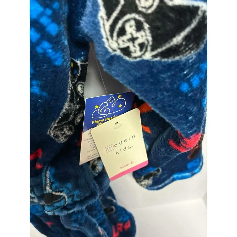 Modern Kids Plush X Box Robe With Pods Size Small